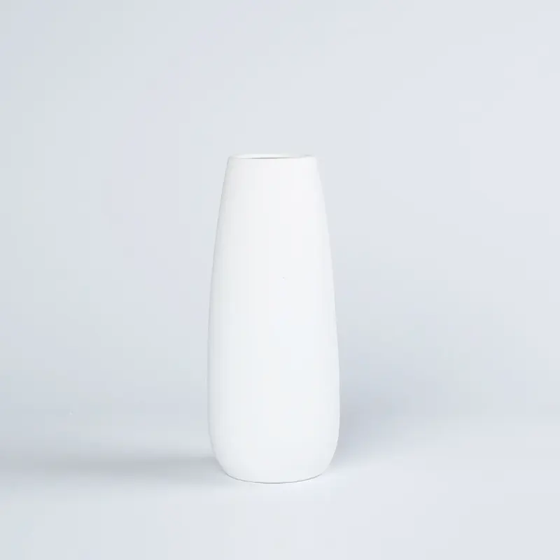 Гостиная Сумочка белая керамическая ваза украшение Настольный современный декор Цветочная ваза для керамического украшения