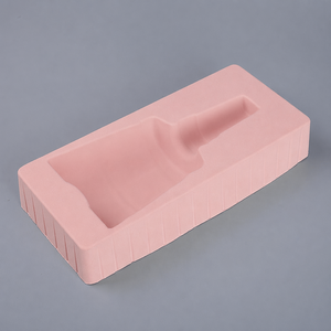 Bandeja de inserción de termostampado personalizada JIABAO con flocado de terciopelo para cosméticos - Product Image 3
