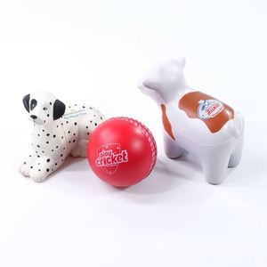 ของเล่นลดความเครียดรูปวัวนม พิมพ์โลโก้ตามสั่ง คุณภาพสูง วัสดุ PU สินค้ามาใหม่ - Product Image 4