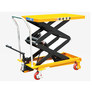 500 किलोग्राम 1500 मिमी हाइड्रोलिक लिफ्ट मंच ट्रॉली डबल कैंची टेबल - Product Image 4