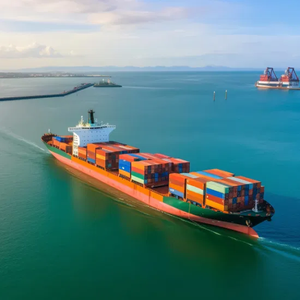 Levering Van Hoge Kwaliteit Door Samenwerkende Lokale Transportbedrijven In De VS Snelste Zeevaart + Vrachtwagen