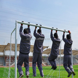 Portería de fútbol de aluminio portátil de alta calidad tamaño completo 3X2ft poste de portería de fútbol plegable <span class=keywords><strong>para</strong></span> canchas de patio trasero - Product Image 3