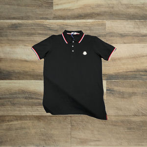 Kaos Pria Musim Panas Bahan Katun Bernapas Lengan Pendek Warna Solid Tenun Bordir Gaya Bisnis Ukuran <span class=keywords><strong>M</strong></span> - Product Image 3