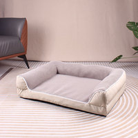 Portable Lightweight Dog Bed, Easy to Store Space Saving, <strong>Foldable</strong> Removable Pet Sofa, Hand Wash Quick Dry Square Sofa