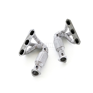 Colector de escape de alto rendimiento, instalación perfecta para <span class=keywords><strong>Porsche</strong></span> Boxster S <span class=keywords><strong>Cayman</strong></span> S 987.1 3.4 <span class=keywords><strong>2005</strong></span>-2013 - Product Image 3