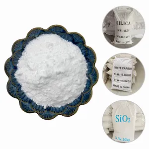 White SiO2 Fumed Silica 99% SiO2 Content Fine White Fumed Silica Powder Price White Carbon Black For Rubber