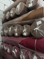 Stock de tissu jacquard moderne de 280cm en lot de rideaux teints à motifs des usines Keqiao en Chine Matériaux pour rideaux modernes