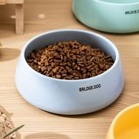 Bol pliable en céramique pour animaux de compagnie, motif mignon de dessin animé, pour chats et chiens, marque Korean Bridgedog