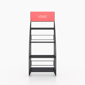 ชั้นวางแสดงแบตเตอรี่ลิเธียมไฟฟ้า<span class=keywords><strong>รถยนต์</strong></span>4ชั้นติดตรึงโลหะสำหรับร้านค้าปลีก<span class=keywords><strong>ร้าน</strong></span><span class=keywords><strong>ขาย</strong></span>โลโก้แบบกำหนดเอง - Product Image 3