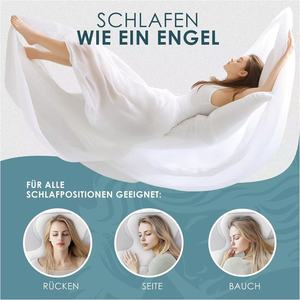 Cube Pro mềm dài đôi ngủ ngủ shredded Bộ nhớ bọt Poly sợi gối với biểu tượng tùy chỉnh rắn & sóng mô hình giường không gian - Product Image 6