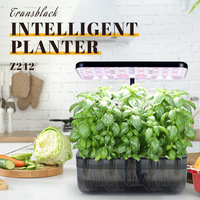 Sistema Inteligente de Cultivo Hidropónico de Vegetales con Luz LED, Regalo Creativo para el Hogar Moderno