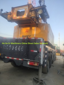 Grúa sobre Camión Sany 300t Usada, para Construcción de Carreteras, Tala Forestal, Ingeniería en Terrenos Secos, en Venta - Product Image 3