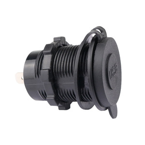 Dual Usb Car Charger 12 24V Fast Charging With <b>Touch</b> <b>Switch</b> - Product Image 3