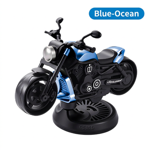 Diffuseur d'air multifonctionnel en alliage pour moto, style moderne, avec moteur électrique, jouet décoratif rotatif pour voiture - Product Image 5