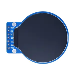 1.28 Inci HD IPS Warna TFT LCD Display Modul 1.28 "RGB LED Layar Bulat 240*240 GC9A01 Drive SPI Adaptor Antarmuka Papan PCB