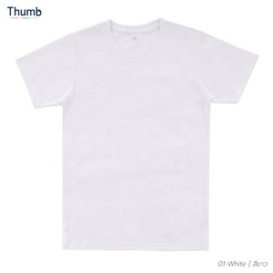 Meilleur vendeur et qualité supérieure 2022 de t-shirt vierge 100% coton pour hommes bon tissu séchage rapide et respirant fabriqué en thaïlande - Product Image 6