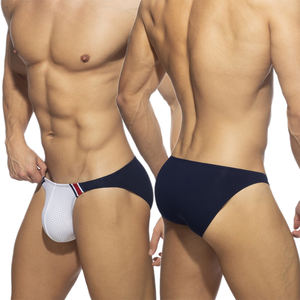 <span class=keywords><strong>Bañador</strong></span> <span class=keywords><strong>Slip</strong></span> de Natación Tipo Bikini para <span class=keywords><strong>Hombre</strong></span> de Secado Rápido con Almohadilla Triangular Extraíble - Product Image 4