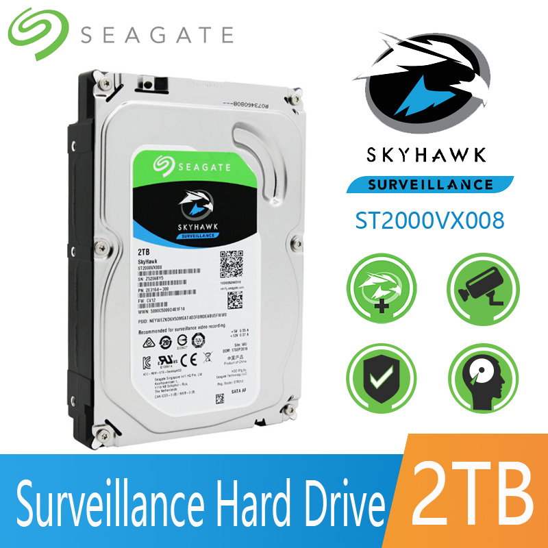 Seagate Skyhawk Surveillance Hard Drives - Reliable Storage