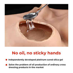 Sexy silicona Arge pechos falsos travestis Artificial C Copa Sissy mujer silicona pechera <span class=keywords><strong>Senos</strong></span> Falsos forma de pecho - Product Image 6