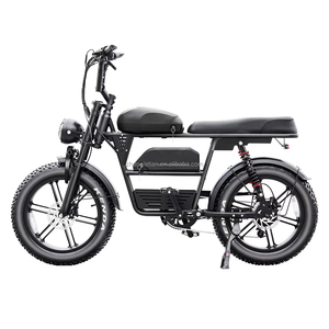 Bicicleta eléctrica híbrida V35 mejorada con motor de 750W, neumáticos gruesos V35 para todoterreno y ciudad, diseñada para el mercado europeo. - Product Image 4