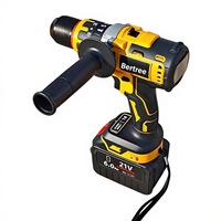 Moteur sans balais pour perceuse à percussion 300N, 21V, haute efficacité, usage industriel, couple maximal 300N, béton, trois vitesses, réversible