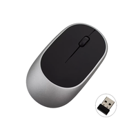 Souris sans fil USB pour ordinateur portable, ultra-mince, ergonomique, portable, mini-souris 2.4g, pour ordinateur portable, bureau, entreprise, tout-en-un