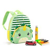 Sac à dos en néoprène personnalisé pour garçons et filles, motif dessin animé 3D mignon, idéal pour la maternelle et l'école
