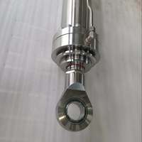 Cilindro de Presión de Aceite Subacuático de Doble Acción, de Acero Inoxidable 316 de Alta Eficiencia, Cromado Duro, Personalizado, Bajo Mantenimiento