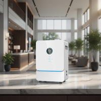 Diffuseur de parfum intelligent sans eau avec affichage circulaire et Wi-Fi, pour environnements commerciaux, à cinq groupes de travail