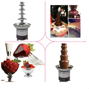 Fontaine <span class=keywords><strong>à</strong></span> <span class=keywords><strong>chocolat</strong></span> électrique, machine <span class=keywords><strong>à</strong></span> cascade, nouveau design, en acier inoxydable, pour faire des <span class=keywords><strong>fondue</strong></span> au <span class=keywords><strong>chocolat</strong></span> - Product Image 3