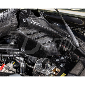 Spider SF90 Full Visible Carbon CF <b>Engine</b> Bay Set For Ferrari SF90 <b>Model</b> High Quality Part, Factory Supplier - Product Image 3