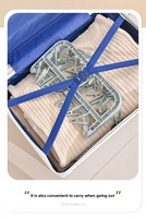 Séchoir rotatif double barre à 360 degrés, multi-pinces, pour vêtements, sous-vêtements et chaussettes, pliable, pour la maison, vente en gros