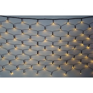 Lumière extérieure de filet de LED avec le contrôleur blanc chaud de couleur de 8 fonctions pour l'éclairage net d'<span class=keywords><strong>arbuste</strong></span> de Noël et l'éclairage extérieur de filet - Product Image 1