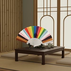 Nuevo Abanico Plegable de Bambú Personalizado al por Mayor para Bodas, Artesanía de Bambú de Alta Calidad para Sublimación, Ideal para Fiestas - Product Image 3