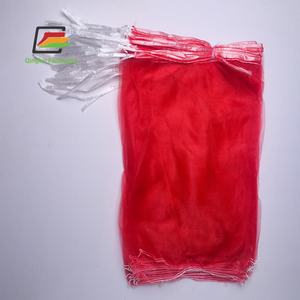 שקיות רשת מפלסטיק אדום 5 ק\\\"ג 10 ק\\\"ג 25 ק\\\"ג 50 ק\\\"ג, שקיות רשת PE מונו לאריזת בצל - Product Image 1