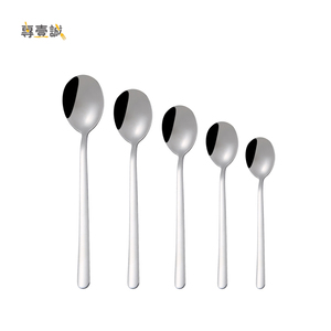 Cuchara <span class=keywords><strong>de</strong></span> Té <span class=keywords><strong>de</strong></span> Acero Inoxidable 304, Juego <span class=keywords><strong>de</strong></span> <span class=keywords><strong>Cucharas</strong></span> <span class=keywords><strong>de</strong></span> <span class=keywords><strong>Postre</strong></span> <span class=keywords><strong>de</strong></span> Alta Calidad con Logotipo - Product Image 1