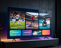 Décodeur IPTV MAX personnalisé 8K Android intelligent 2G 16G, compatible Europe, Royaume-Uni, France, Allemagne, Canada, avec puce Amlogic - Vente Flash