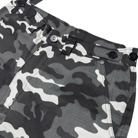 Huili nouveau Style Allover imprimé Camouflage utilitaire Baggu jambe large Cago pantalon de travail hommes personnalisé Convertible Shorts Cargo pantalon
