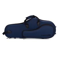 Étui moulé Oxford ultra-léger et imperméable pour saxophone alto Mi bémol avec fermeture éclair, poignée de transport et doublure en velours (10,5x5,5x5,5 cm)