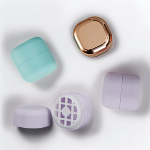 Bán Buôn 7G Refillable Bóng Hình Vuông Màu Đỏ Hồng Vàng Xách Tay Mini Lip Balm Trường Hợp Rắn Balm <span class=keywords><strong>Container</strong></span> Với Vít Bìa - Product Image 6