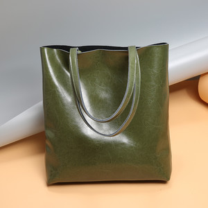 Sac fourre-tout trapézoïdal architectural pour <span class=keywords><strong>femme</strong></span>, avec poignée intégrée sans couture, sac à bandoulière, indispensable pour le travail et les voyages, grand sac en cuir - Product Image 6