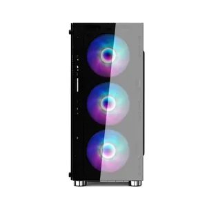 2020 Mới Thiết Kế Pc Trường Hợp Với Fan Acrylic Atx Trường Hợp Máy Tính