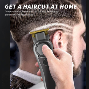 Máquina de Corte Profesional Inalámbrica para Barbero, Recortadora de Pelo de 0mm con Cuchilla de Precisión, Rasuradora Eléctrica para Acabados - Product Image 3