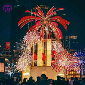 Bright IP65 Waterproof <b>LED</b> Firework <b>Tree</b> <b>Light</b> for Landscape Scenic Spot Riverside Night View Decorations - Product Image 1