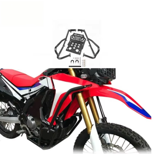 Juego de Placas Protectoras de Motor de Acero Resistente para <span class=keywords><strong>Honda</strong></span> CRF250 <span class=keywords><strong>Rally</strong></span> 2017-<span class=keywords><strong>2020</strong></span>, Kit de Protección de Barra Inferior Anticaídas - Product Image 1