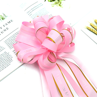 Nœud décoratif avec ruban en pp pour mariage, noël, fête, 25 pièces, nouveau style d'emballage cadeau, vente en gros