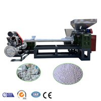 Granule de recyclage de déchets plastiques de haute qualité faisant la machine recycler le plastique en granulés