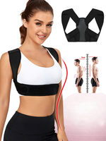 Correcteur de posture pour hommes et femmes, soutien dorsal, attelle pour le dos, soulagement de la douleur au niveau des épaules et du cou, protection pour adultes et enfants
