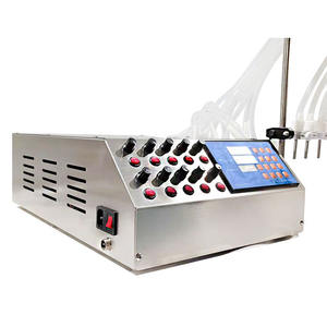 Máquina Llenadora de Líquidos Semiautomática Multicabezal con Bomba Manual para Botellas, Envases de Plástico y Llenado de Jabón - Product Image 4