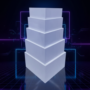 ชุดกล่องอะคริลิคสี<span class=keywords><strong>ครีม</strong></span>ขาวทรงสี่เหลี่ยมผืนผ้า 5 ชิ้น สำหรับติดผนัง ใช้เก็บลูกกอล์ฟและของสะสม - Product Image 5